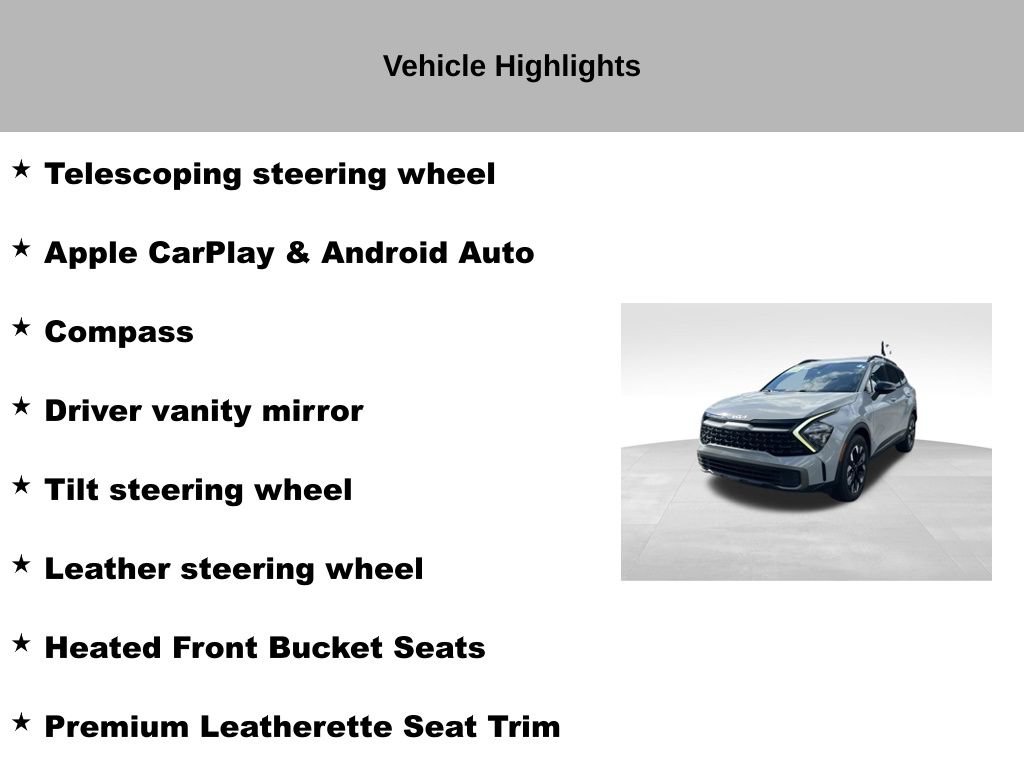 Certified 2023 Kia Sportage X-Line AWD/4WD image 55