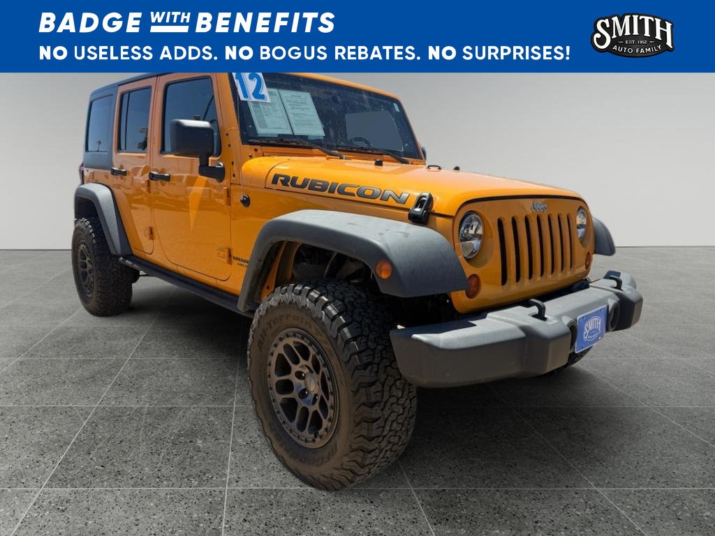 Used 2012 Jeep Wrangler Unlimited Rubicon w/ Connectivity Group AWD/4WD image 1