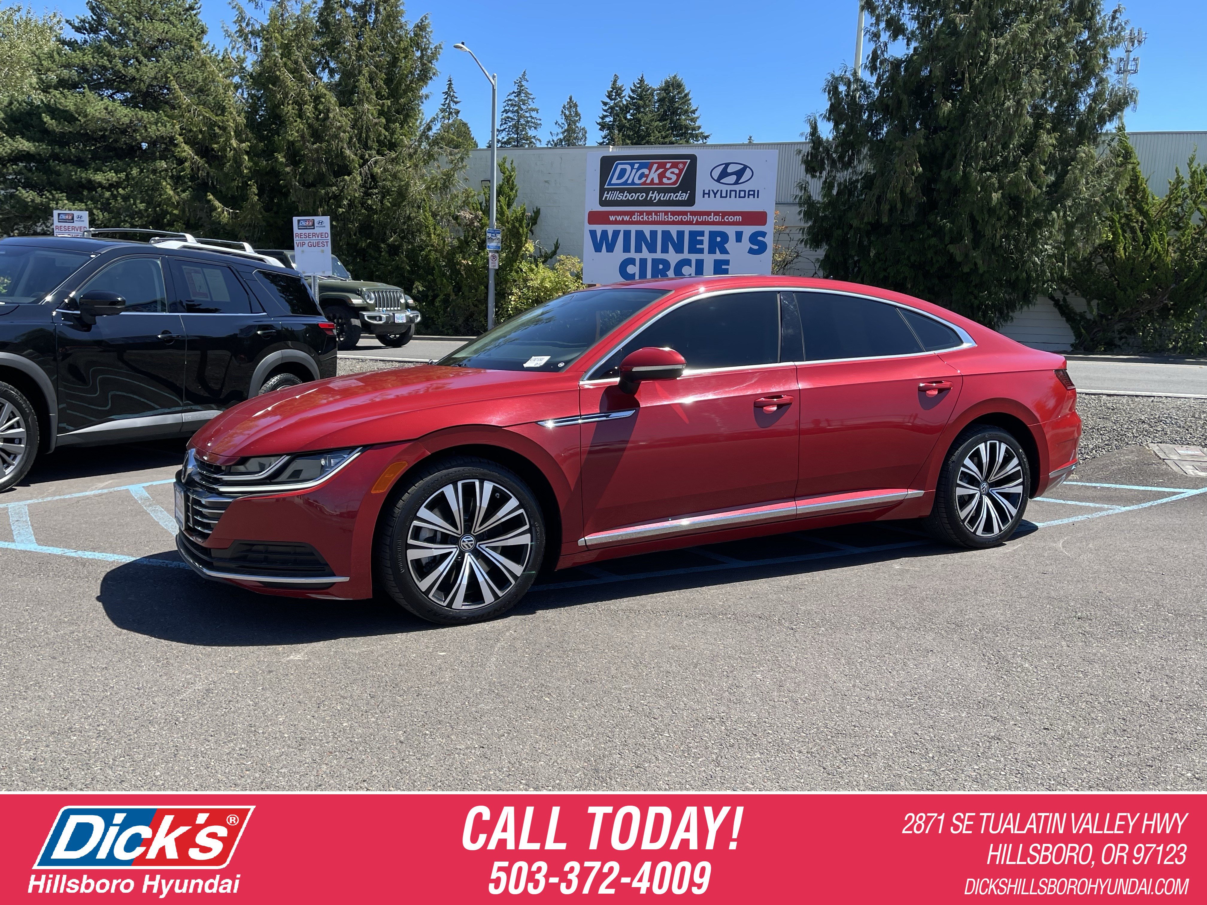 Used 2019 Volkswagen Arteon SE