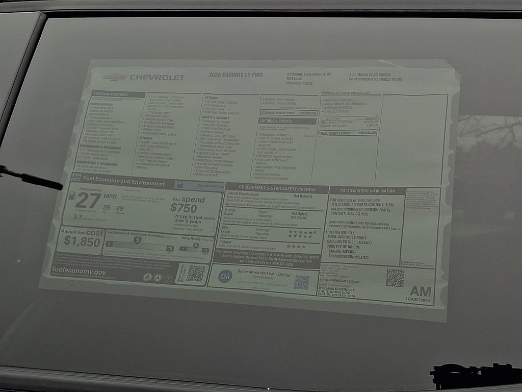 New 2026 Chevrolet Equinox LT w/ Convenience Package II image 19