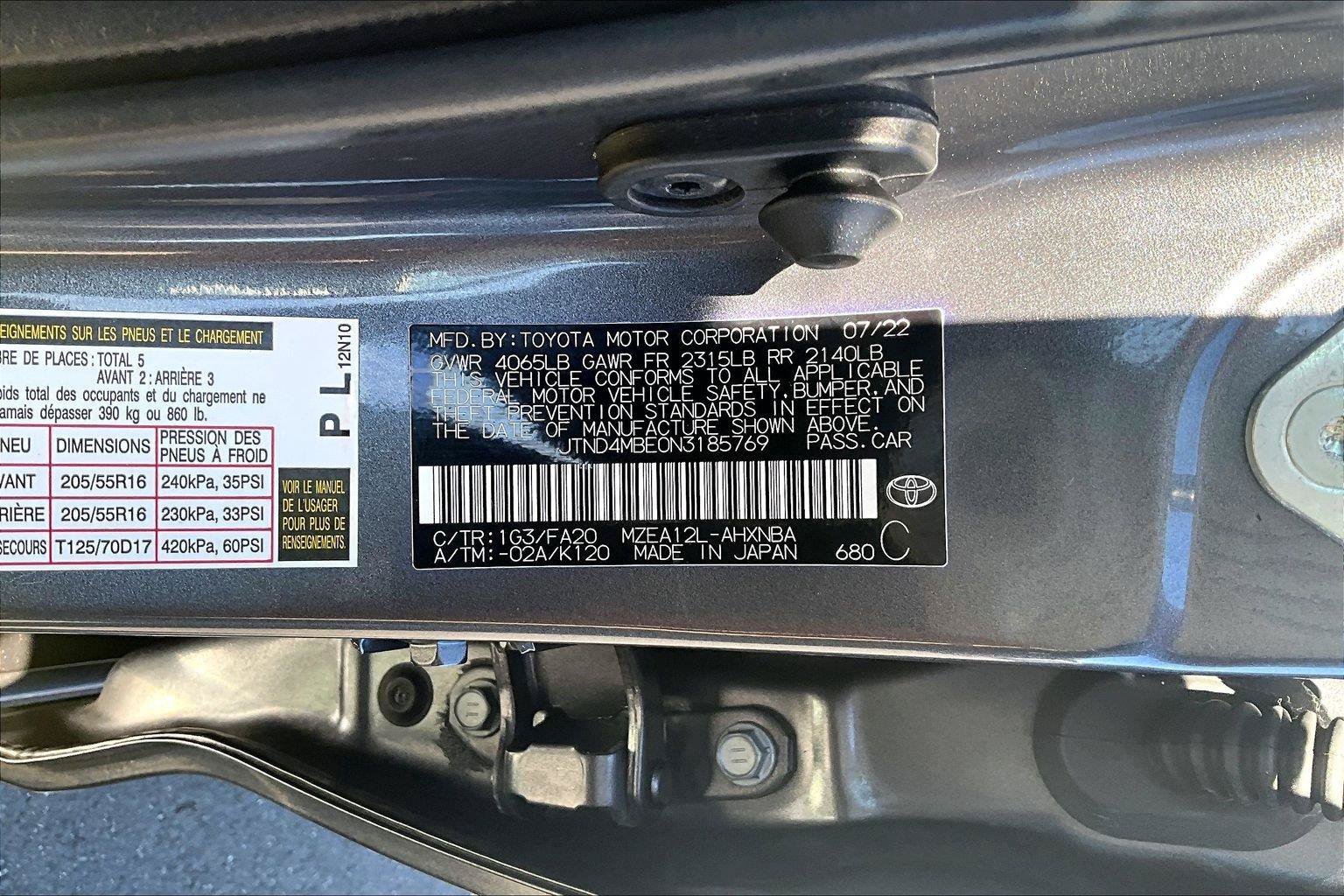 Used 2022 Toyota Corolla SE FWD image 17