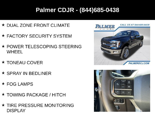 Used 2025 Ford F150 King Ranch w/ FX4 Off-Road Package AWD/4WD image 24