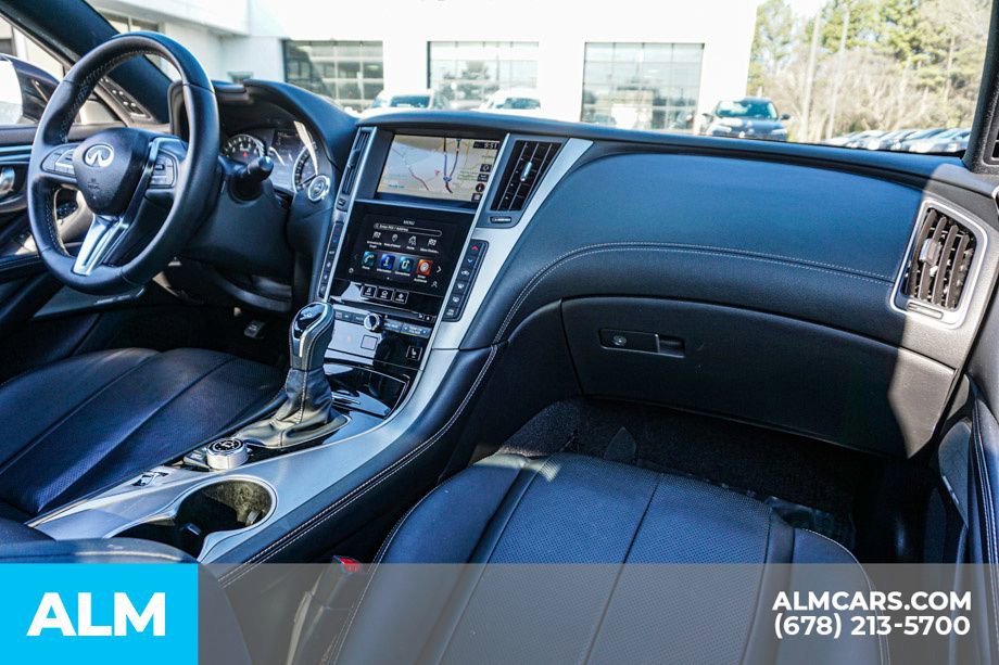 Used 2022 INFINITI Q60 3.0t Luxe w/ Essential Package RWD image 24