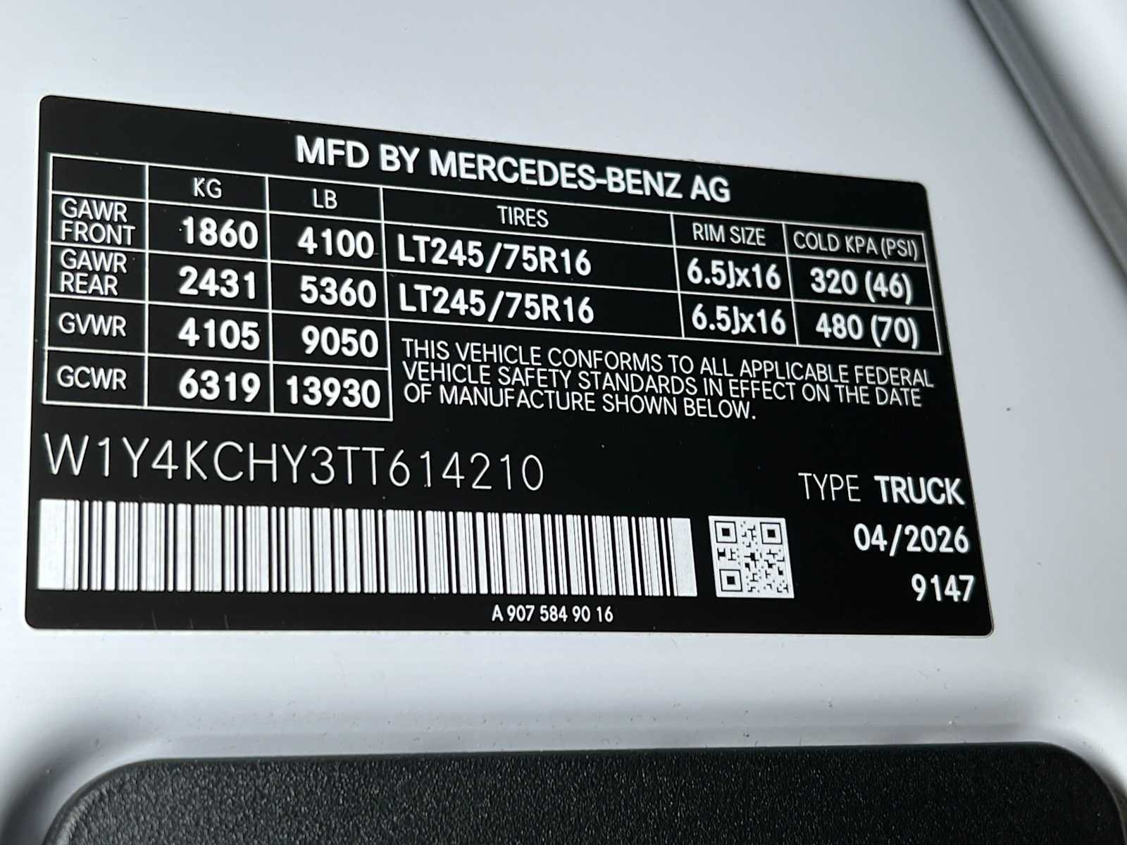 Used 2026 Mercedes-Benz Sprinter 2500 image 44