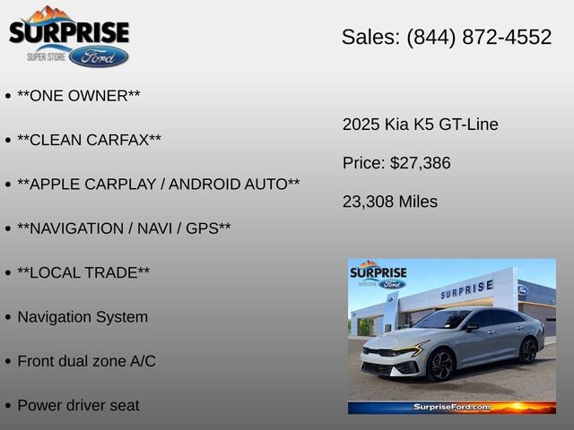 Used 2025 Kia K5 GT-Line FWD image 6