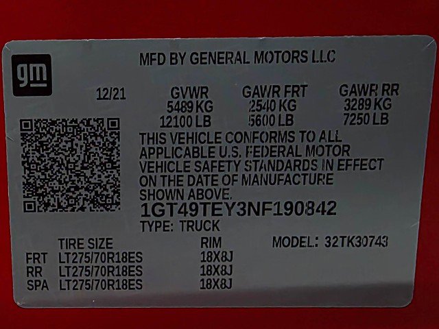 Used 2022 GMC Sierra 3500 SLE image 40