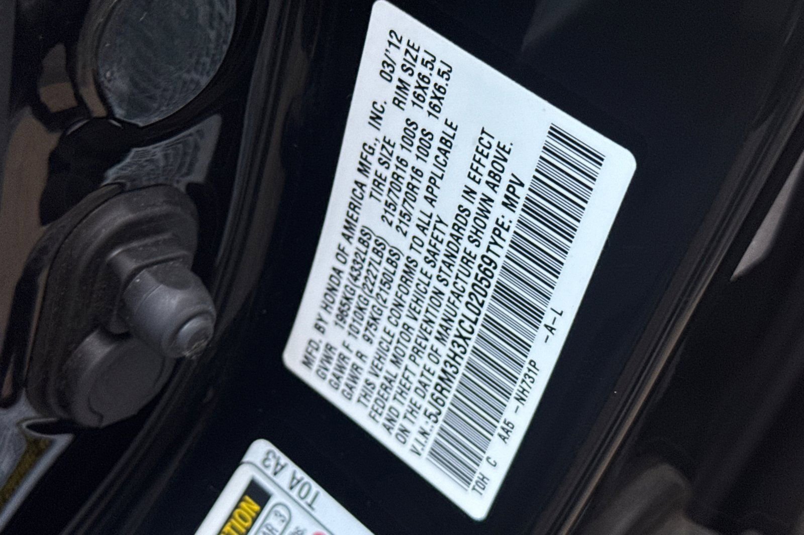 Used 2012 Honda CR-V LX image 27