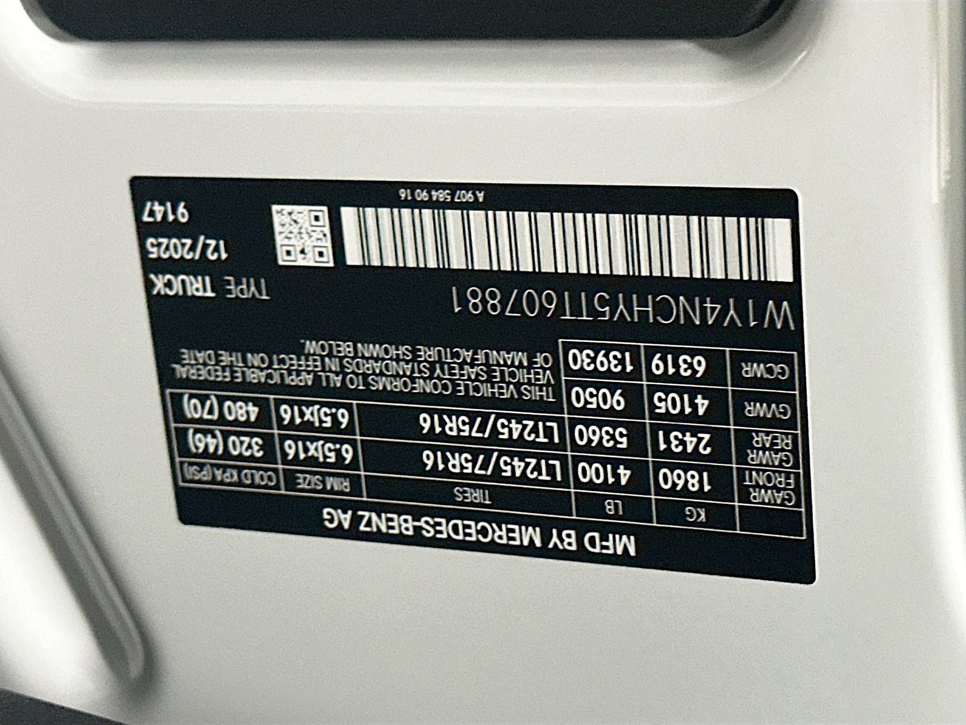 Used 2026 Mercedes-Benz Sprinter 2500 image 31