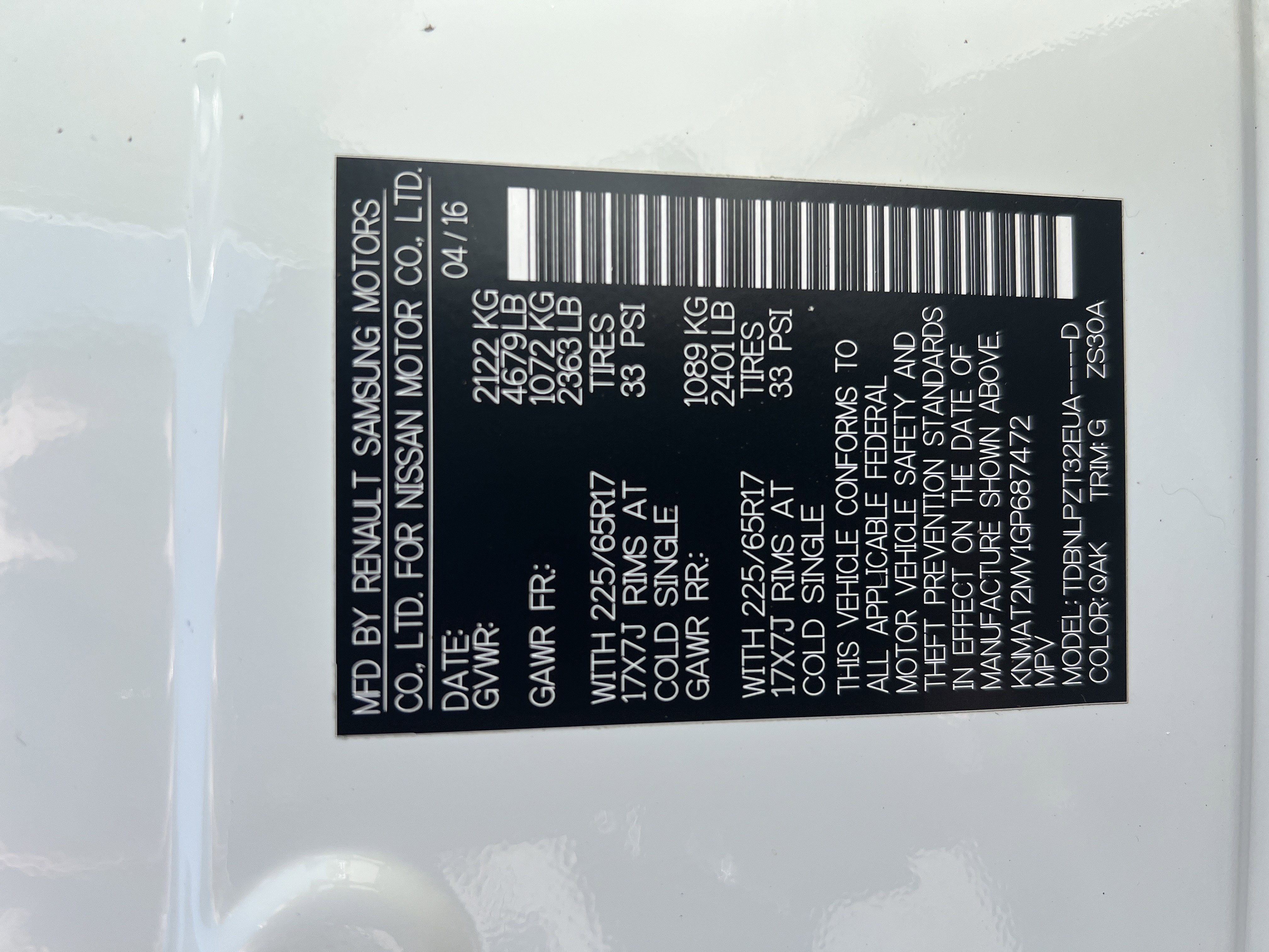 Used 2016 Nissan Rogue S image 32