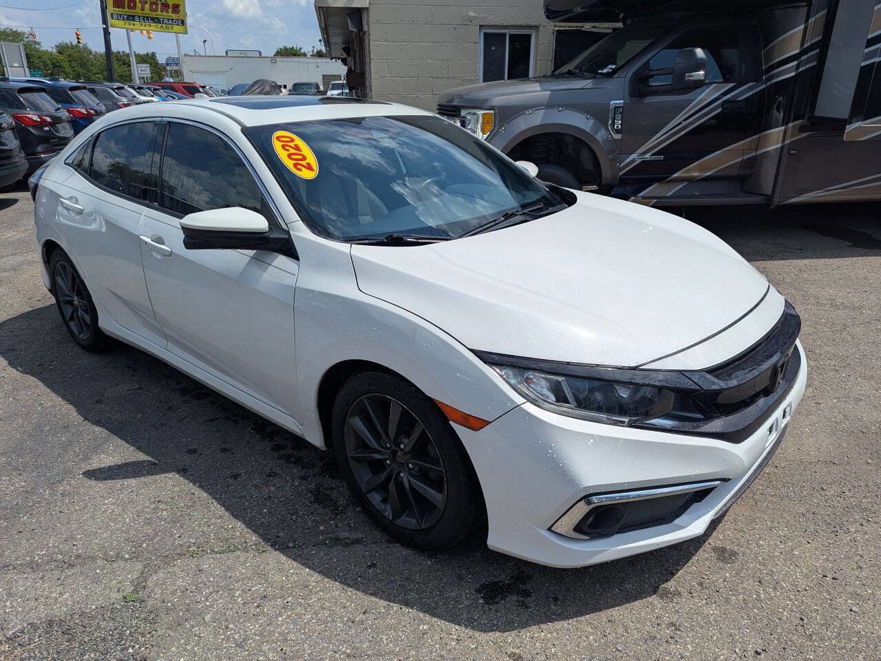 Used 2020 Honda Civic EX-L image 1