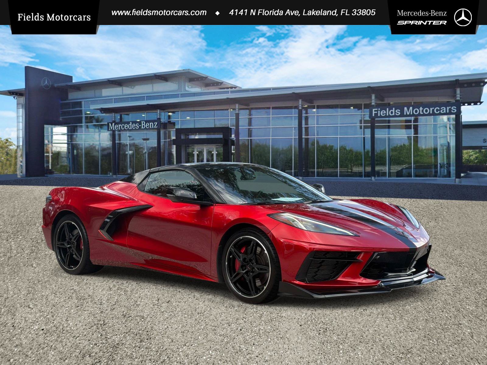 Used 2022 Chevrolet Corvette Stingray Preferred Conv w/ Z51 Performance Package RWD image 1
