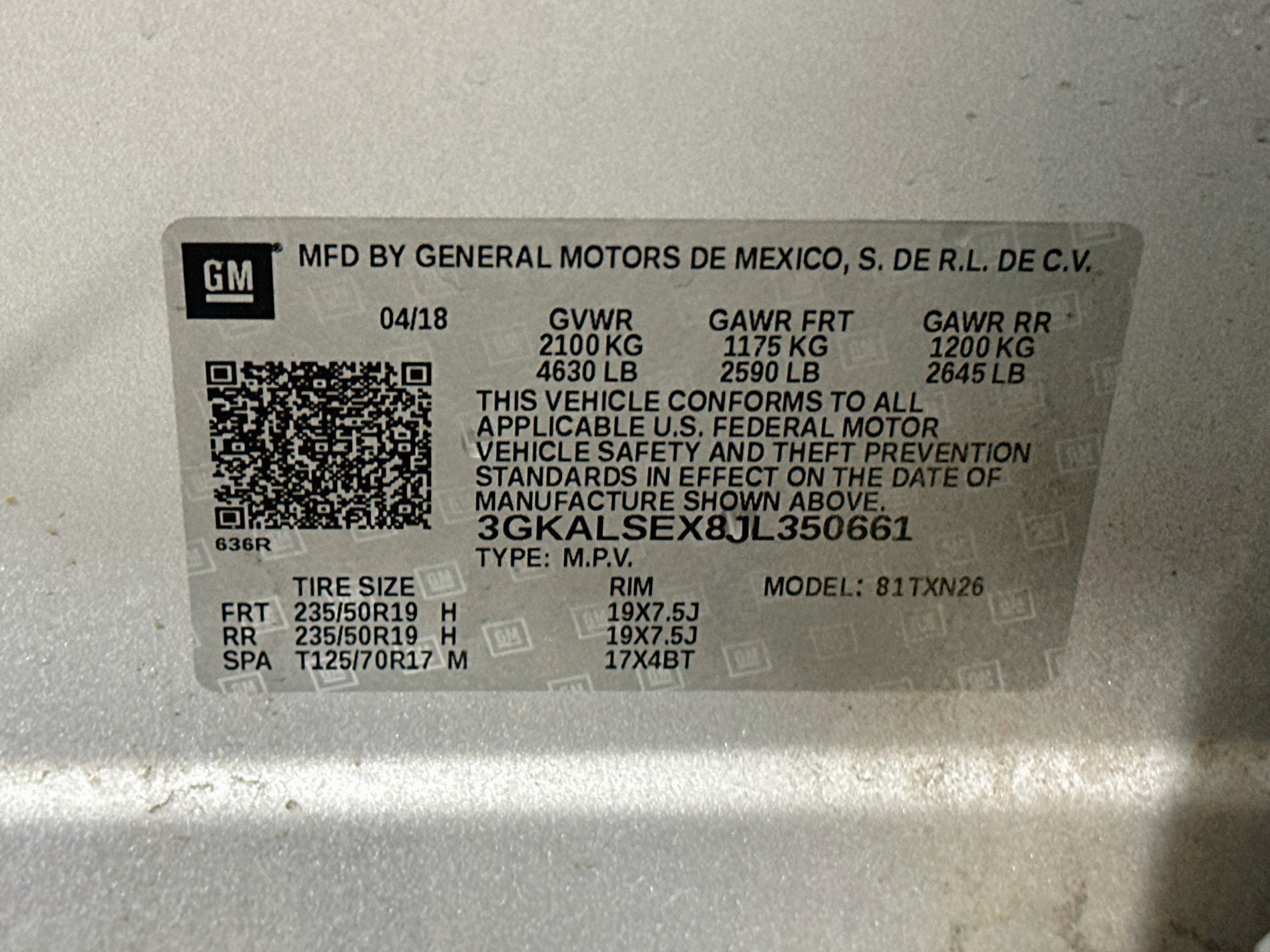 Used 2018 GMC Terrain Denali w/ Driver Alert Package II FWD image 12