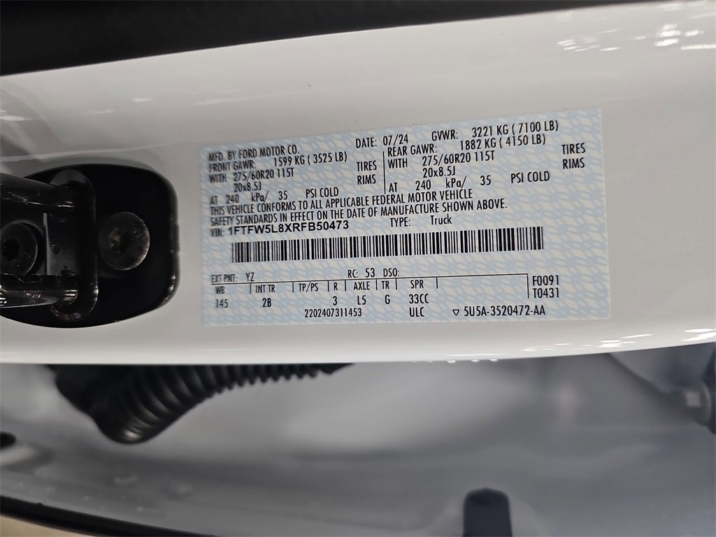 Used 2024 Ford F150 Lariat w/ FX4 Off-Road Package image 35