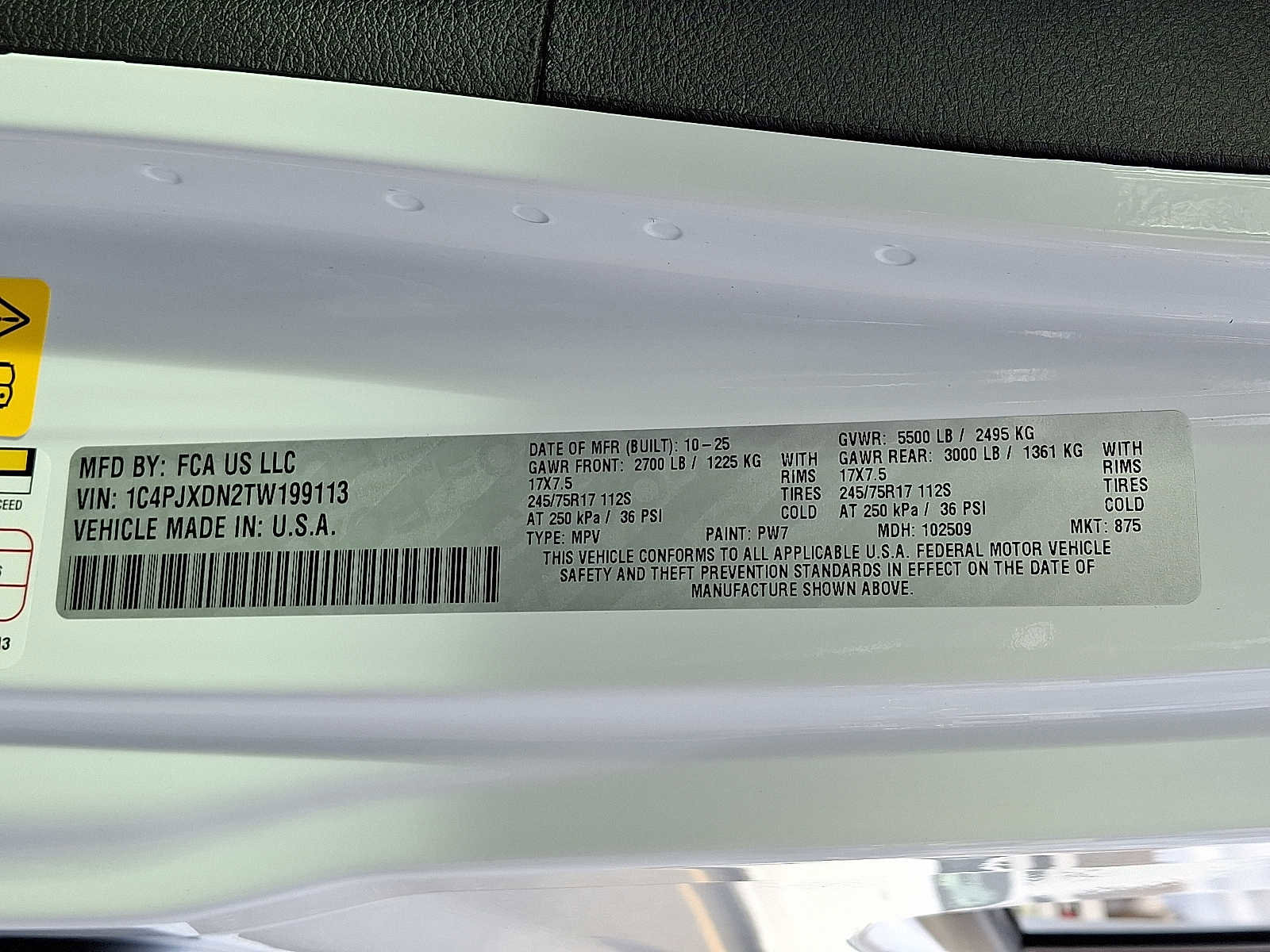 New 2026 Jeep Wrangler Unlimited Sport image 17