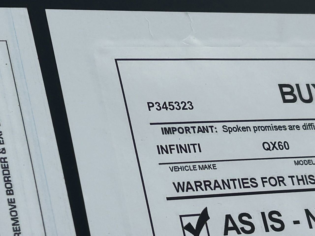 Certified 2023 INFINITI QX60 Sensory w/ Cargo Package image 40