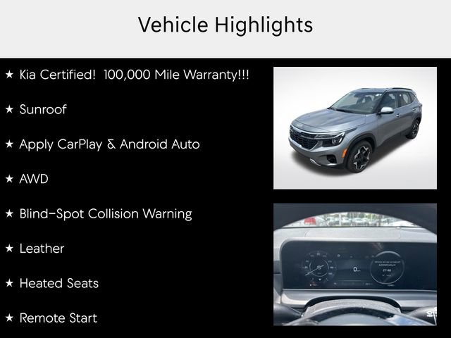 Certified 2024 Kia Seltos EX AWD/4WD image 7