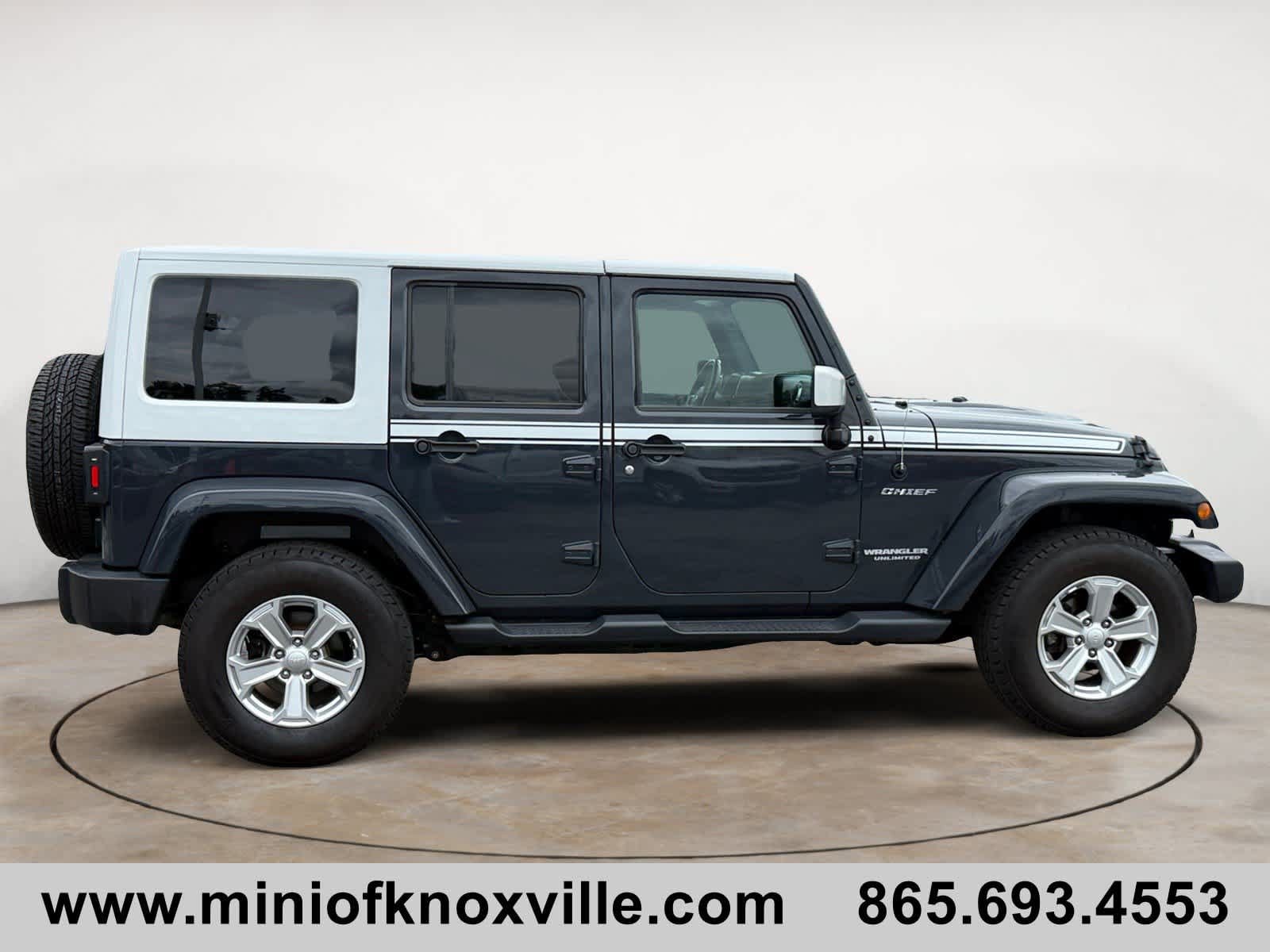Used 2017 Jeep Wrangler Unlimited Sahara w/ Quick Order Package 24E Chief AWD/4WD image 2