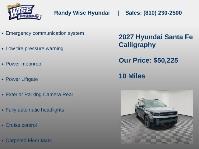 New 2027 Hyundai Santa Fe Calligraphy AWD/4WD image 10