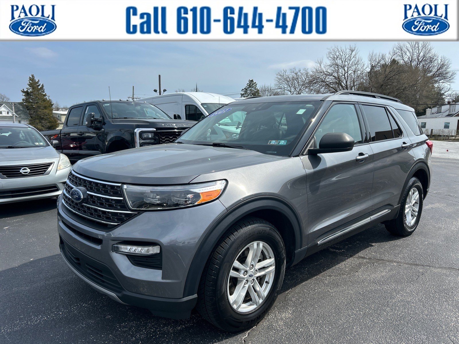 Certified 2021 Ford Explorer XLT w/ Equipment Group 202A AWD/4WD image 1