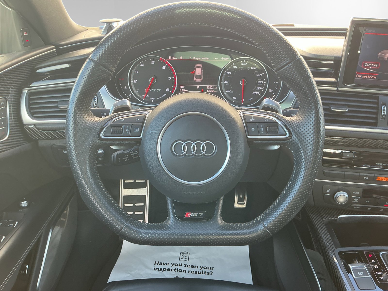 Used 2018 Audi RS 7 w/ Driver Assistance Package AWD/4WD image 12