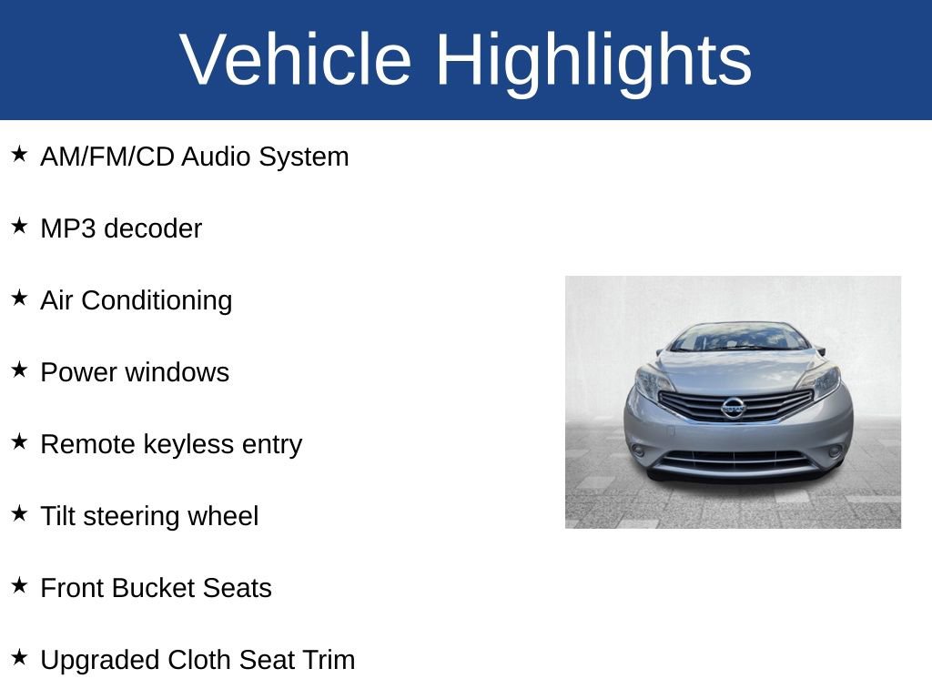 Used 2015 Nissan Versa Note SV image 3
