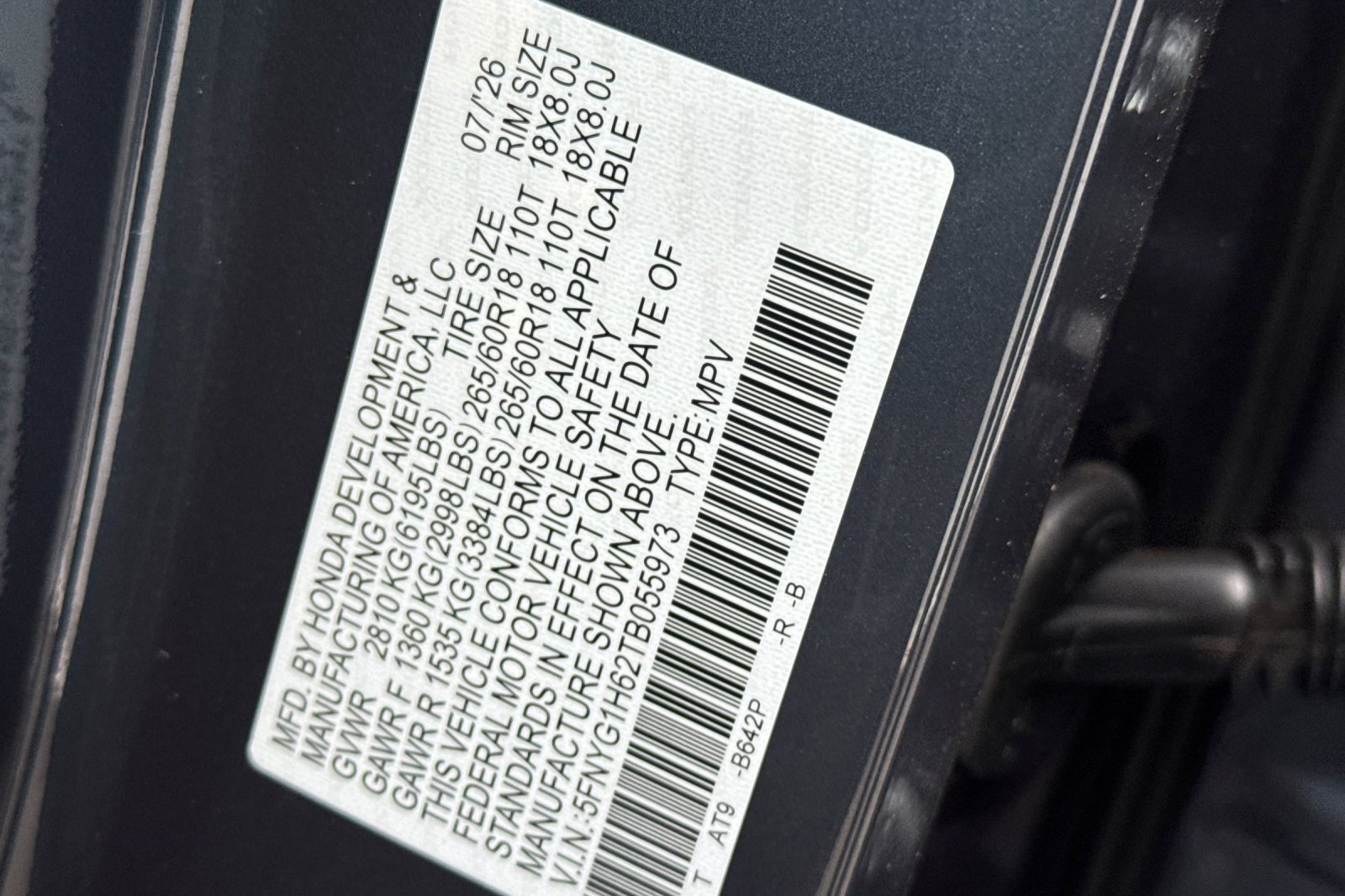 New 2026 Honda Pilot TrailSport image 27