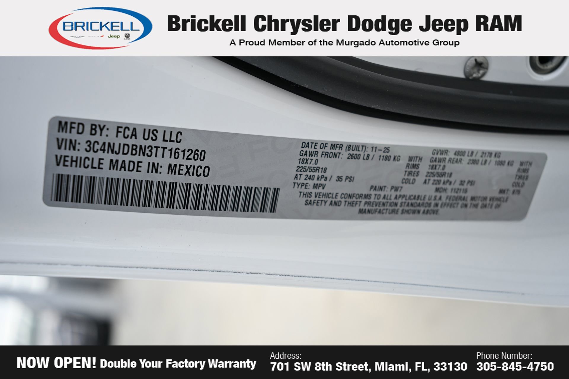 Used 2026 Jeep Compass Latitude AWD/4WD image 33