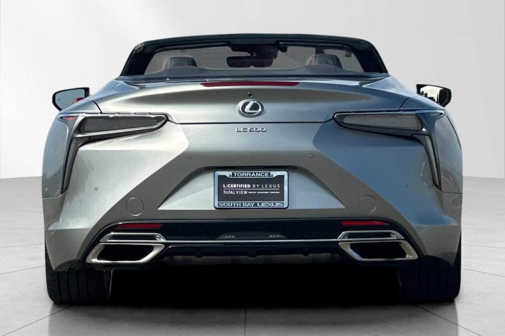 Certified 2021 Lexus LC 500 Convertible w/ Touring Package RWD image 6