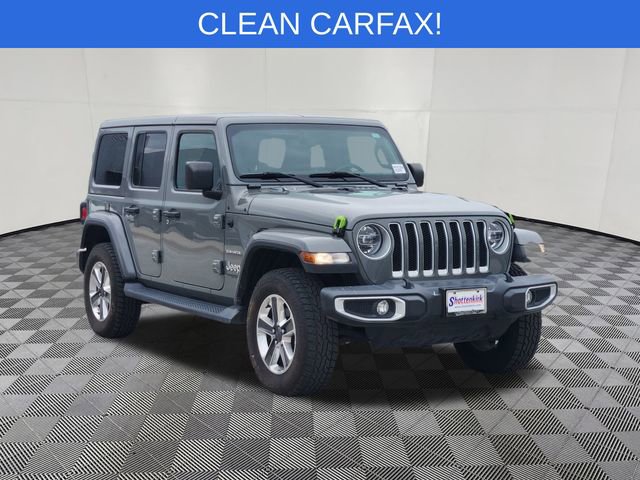 Used 2021 Jeep Wrangler Unlimited Sahara w/ Uconnect 4C Nav & Sound Group image 2