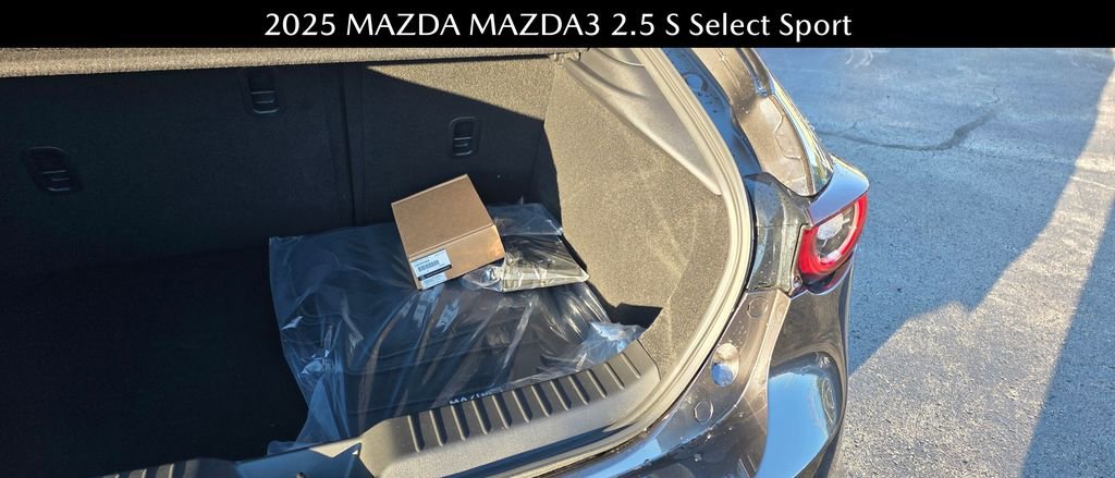 New 2025 MAZDA MAZDA3 s Sport image 8