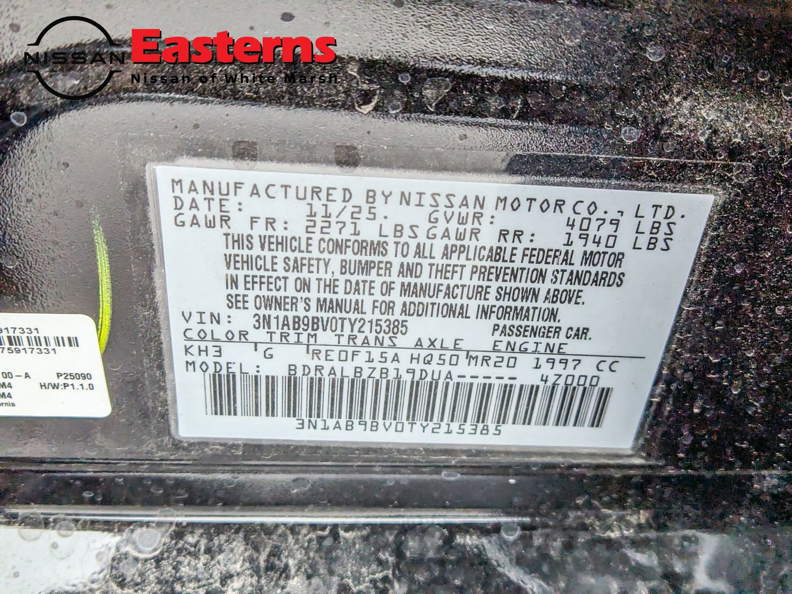 New 2026 Nissan Sentra S w/ Floor Mat Package FWD image 29