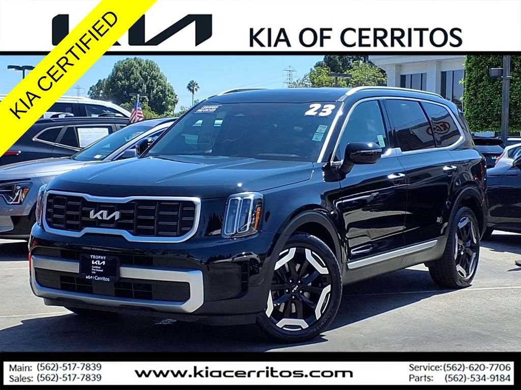 Certified 2023 Kia Telluride S w/ S Sunroof Package