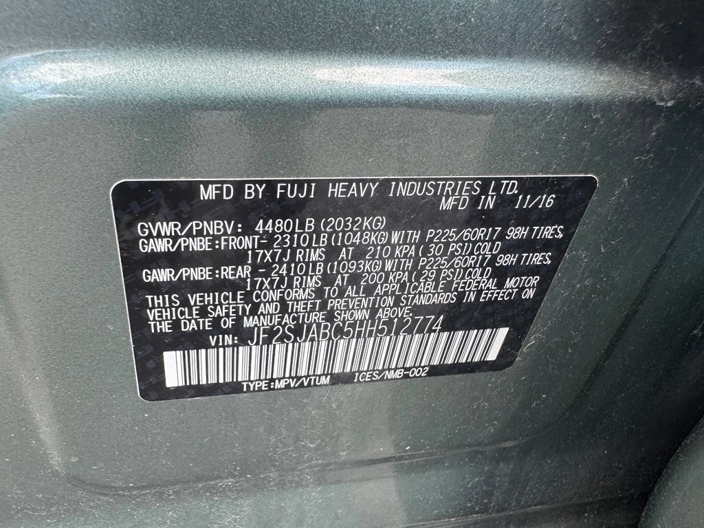 Used 2017 Subaru Forester 2.5i w/ Alloy Wheel Package AWD/4WD image 24