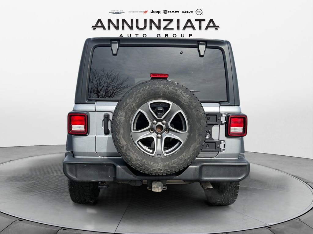 Certified 2021 Jeep Wrangler Unlimited Sport AWD/4WD image 4