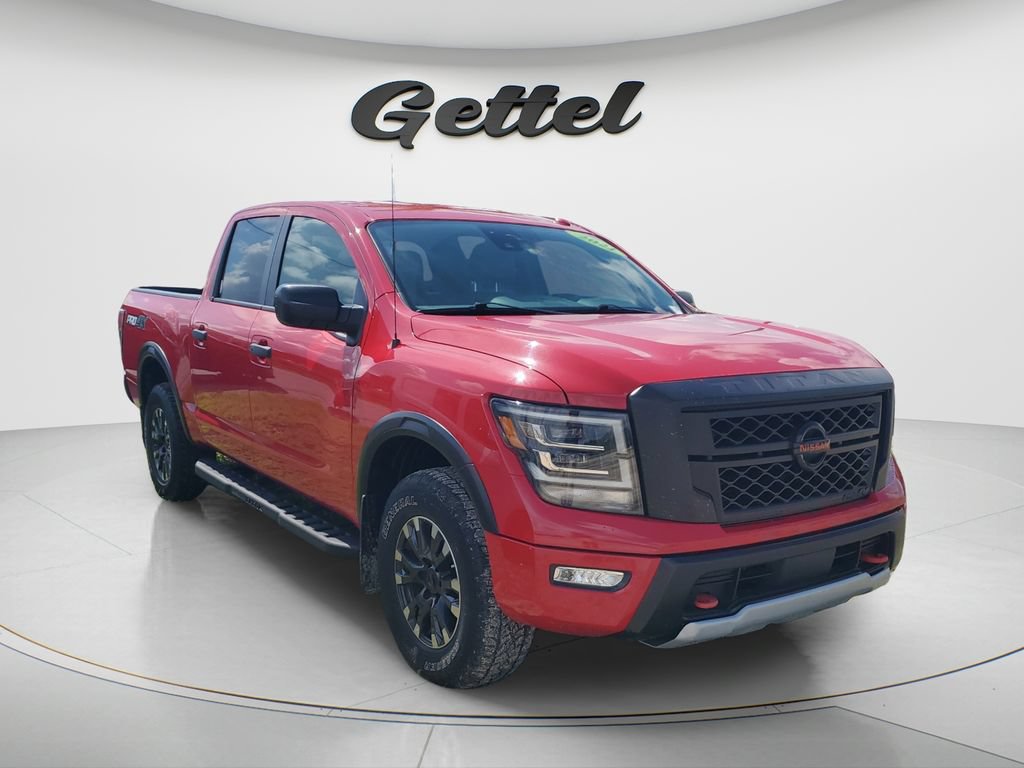Used 2021 Nissan Titan PRO-4X w/ Off Road Protection Package AWD/4WD image 3