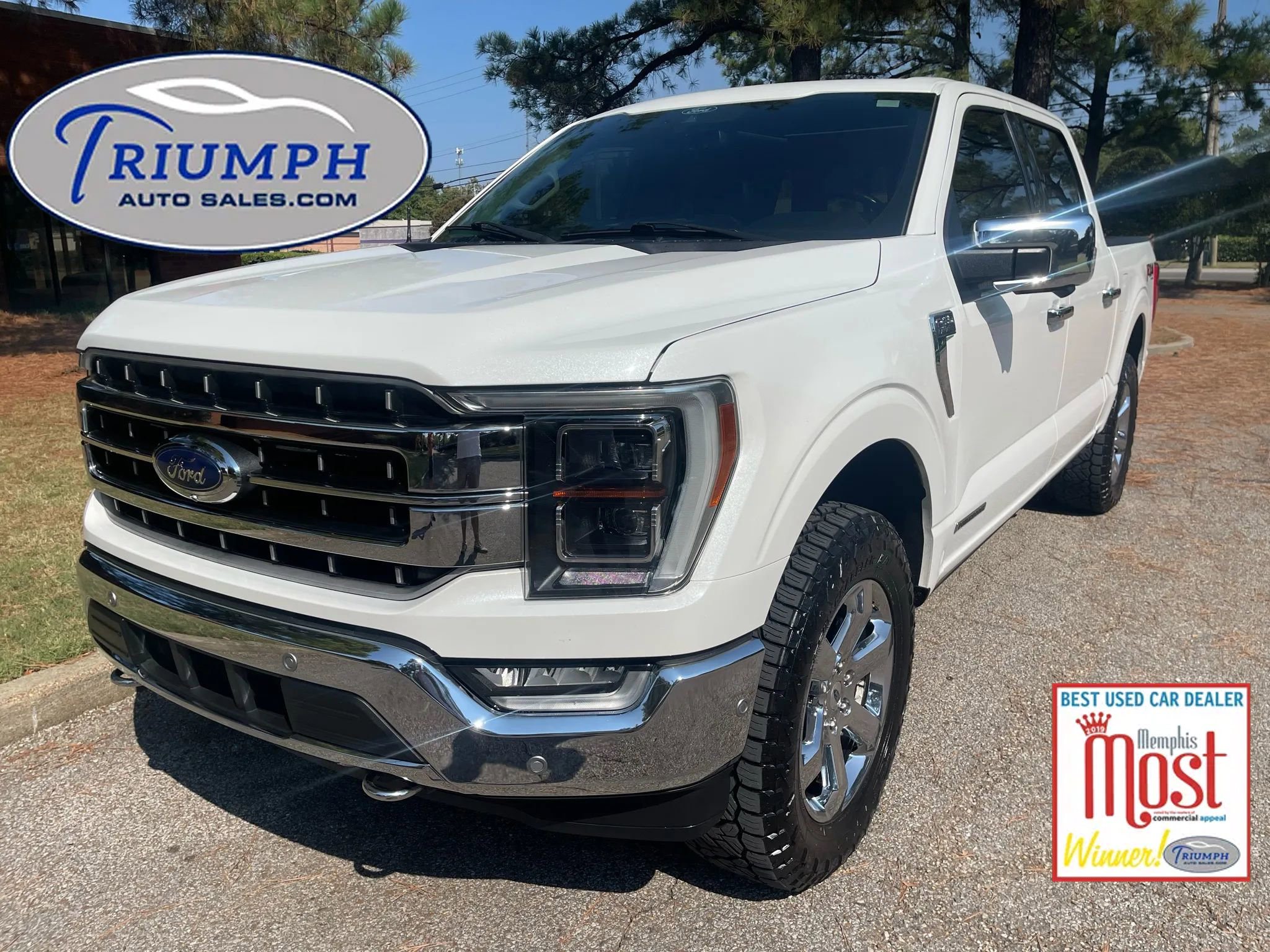 Used 2021 Ford F150 Lariat w/ Equipment Group 502A High image 1