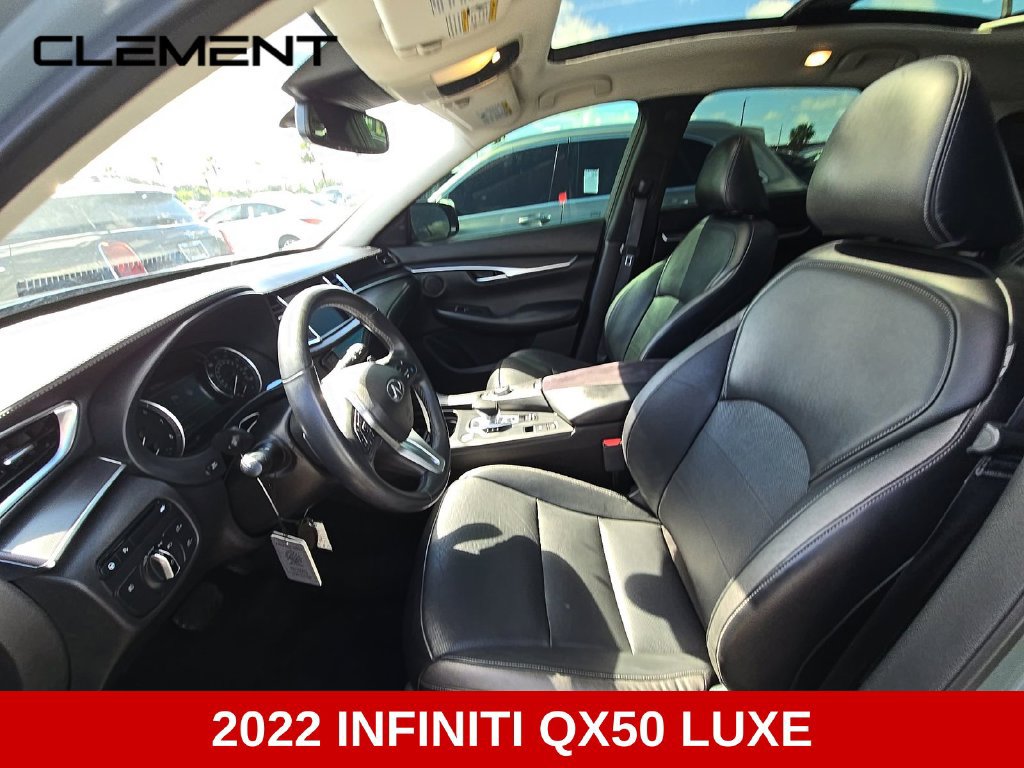 Used 2022 INFINITI QX50 Luxe FWD image 6