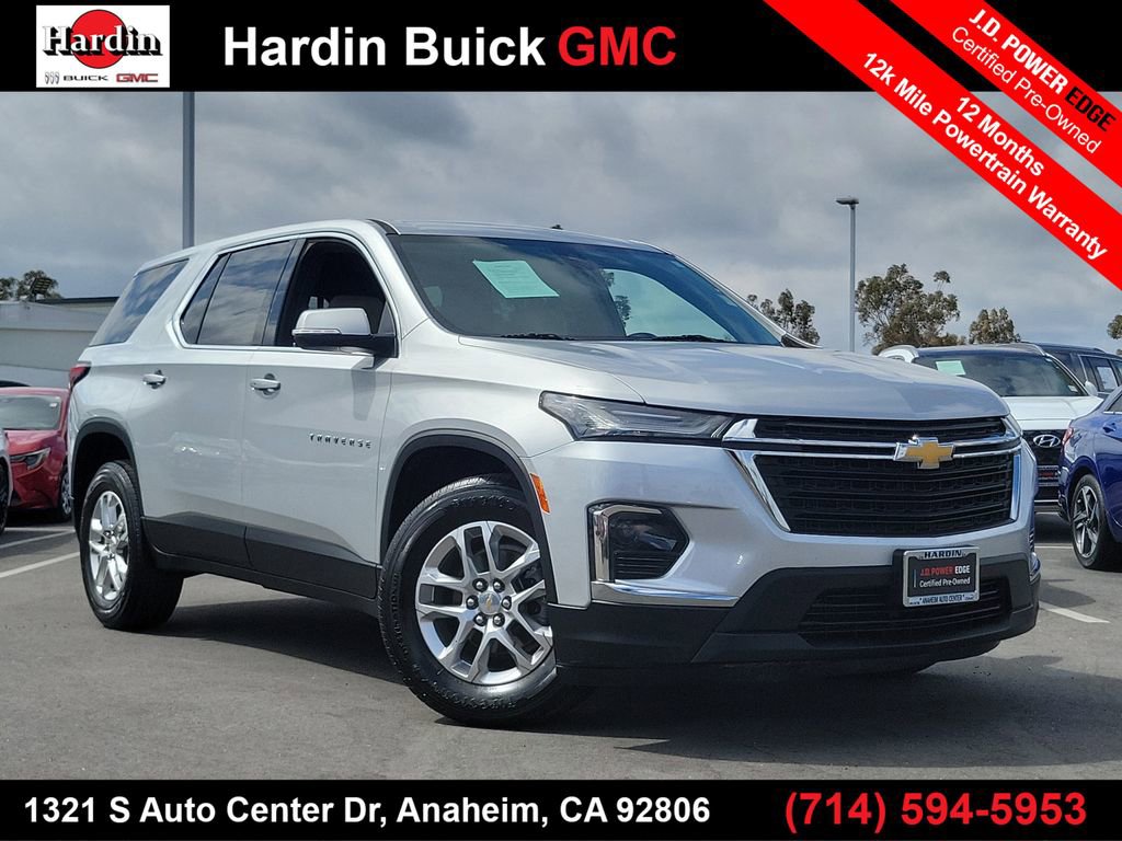 Used 2022 Chevrolet Traverse LS