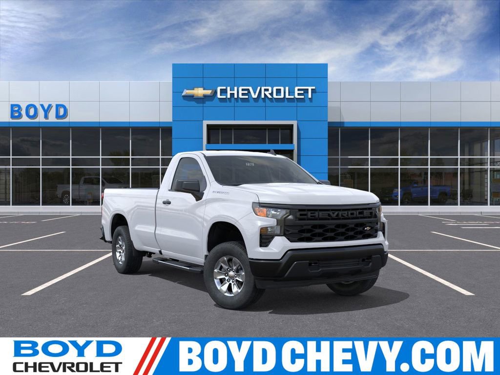 New 2025 Chevrolet Silverado 1500 W/T w/ Trailering Package image 1
