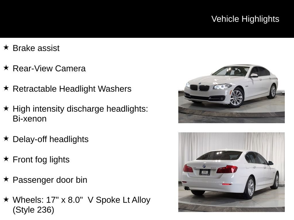 Used 2015 BMW 528i xDrive Sedan image 12