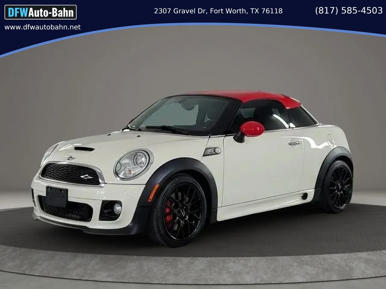 Used 2012 MINI Cooper Coupe John Cooper Works FWD image 1