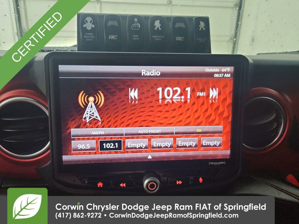 Certified 2021 Jeep Wrangler Unlimited Rubicon w/ Cold Weather Group image 16