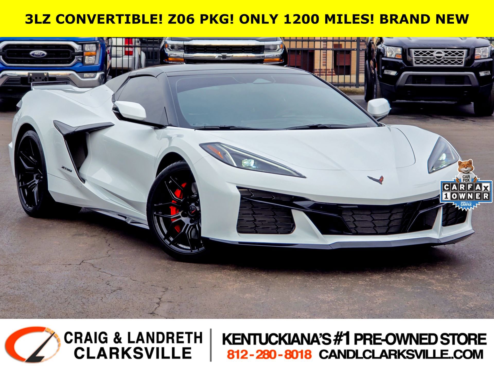 Used 2026 Chevrolet Corvette Z06 image 1