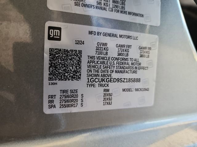 Used 2025 Chevrolet Silverado 1500 LTZ AWD/4WD image 27