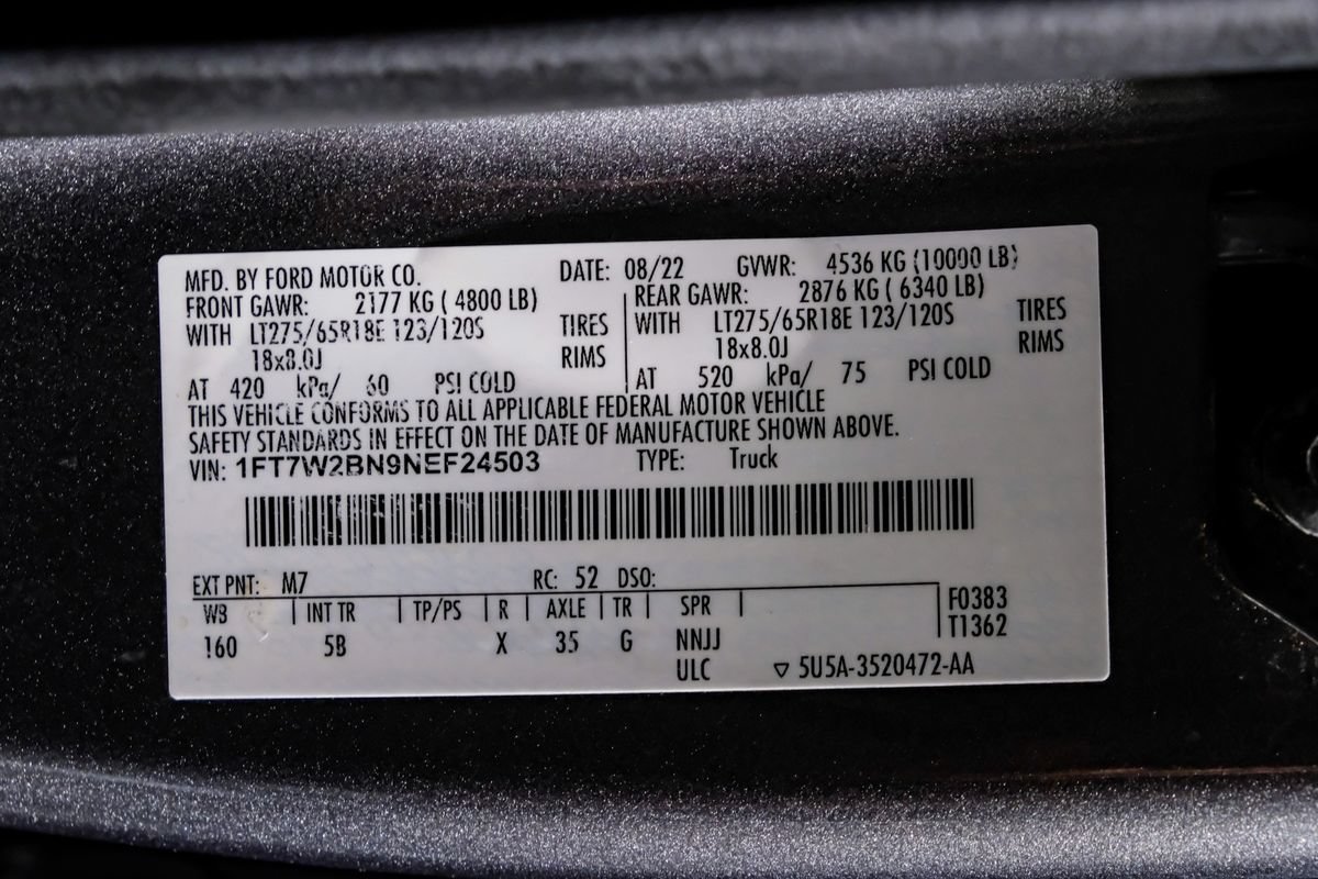 Used 2022 Ford F250 Lariat w/ Lariat Value Package AWD/4WD image 58