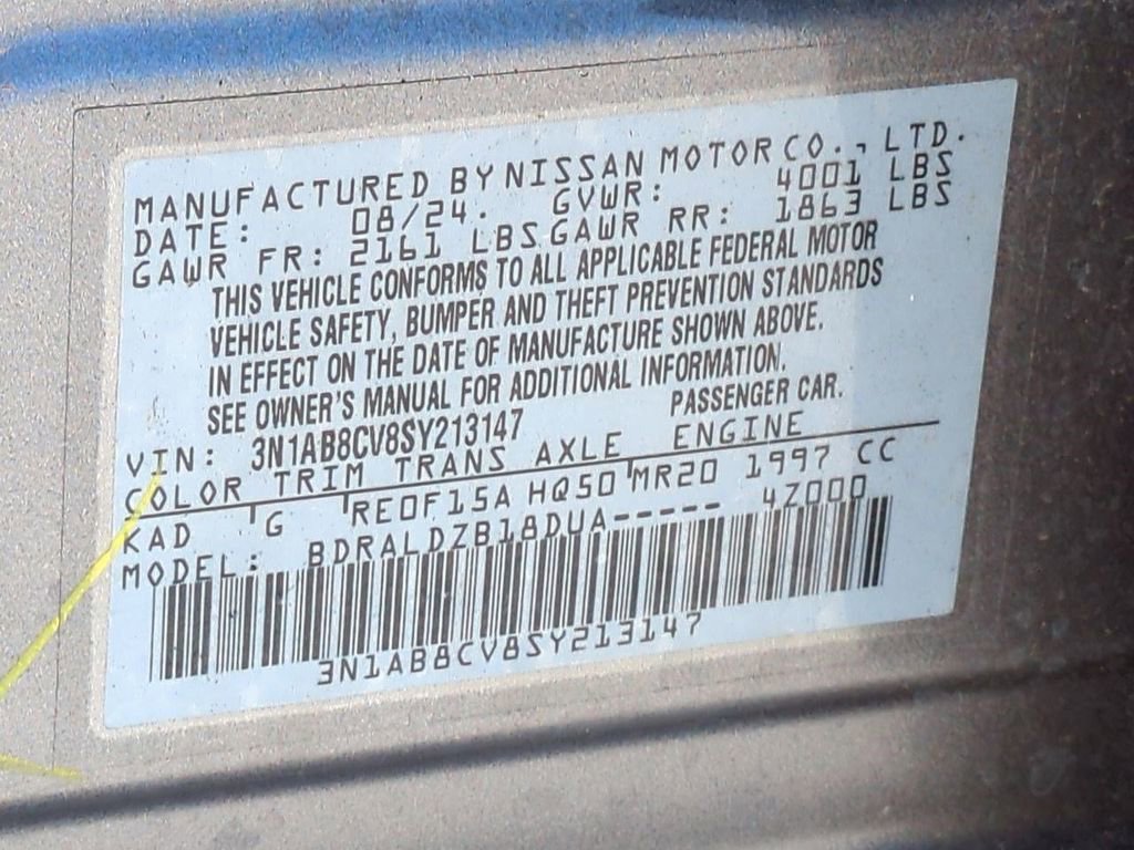 Certified 2025 Nissan Sentra SV w/ Lighting Package image 28