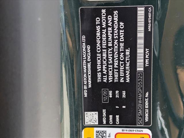 Used 2021 Aston Martin V8 Vantage Roadster image 15