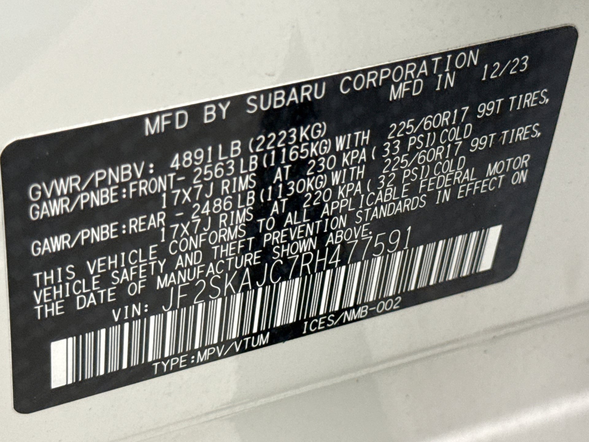Used 2024 Subaru Forester Wilderness AWD/4WD image 13