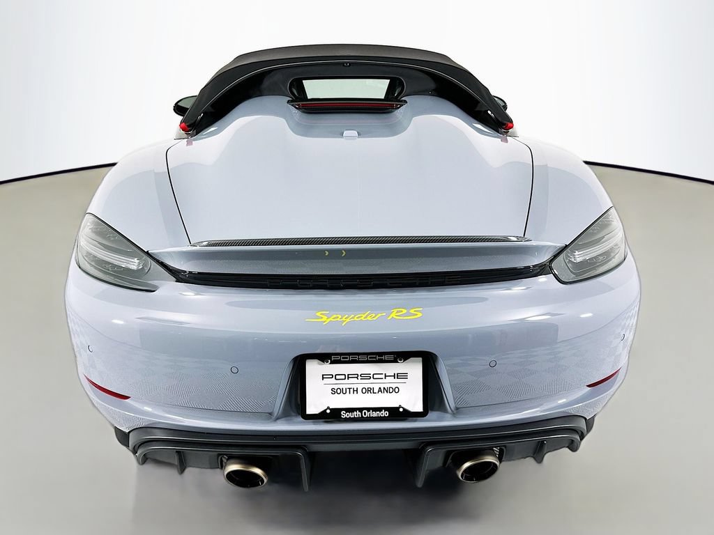 Certified 2024 Porsche 718 Boxster Spyder RS RWD image 10