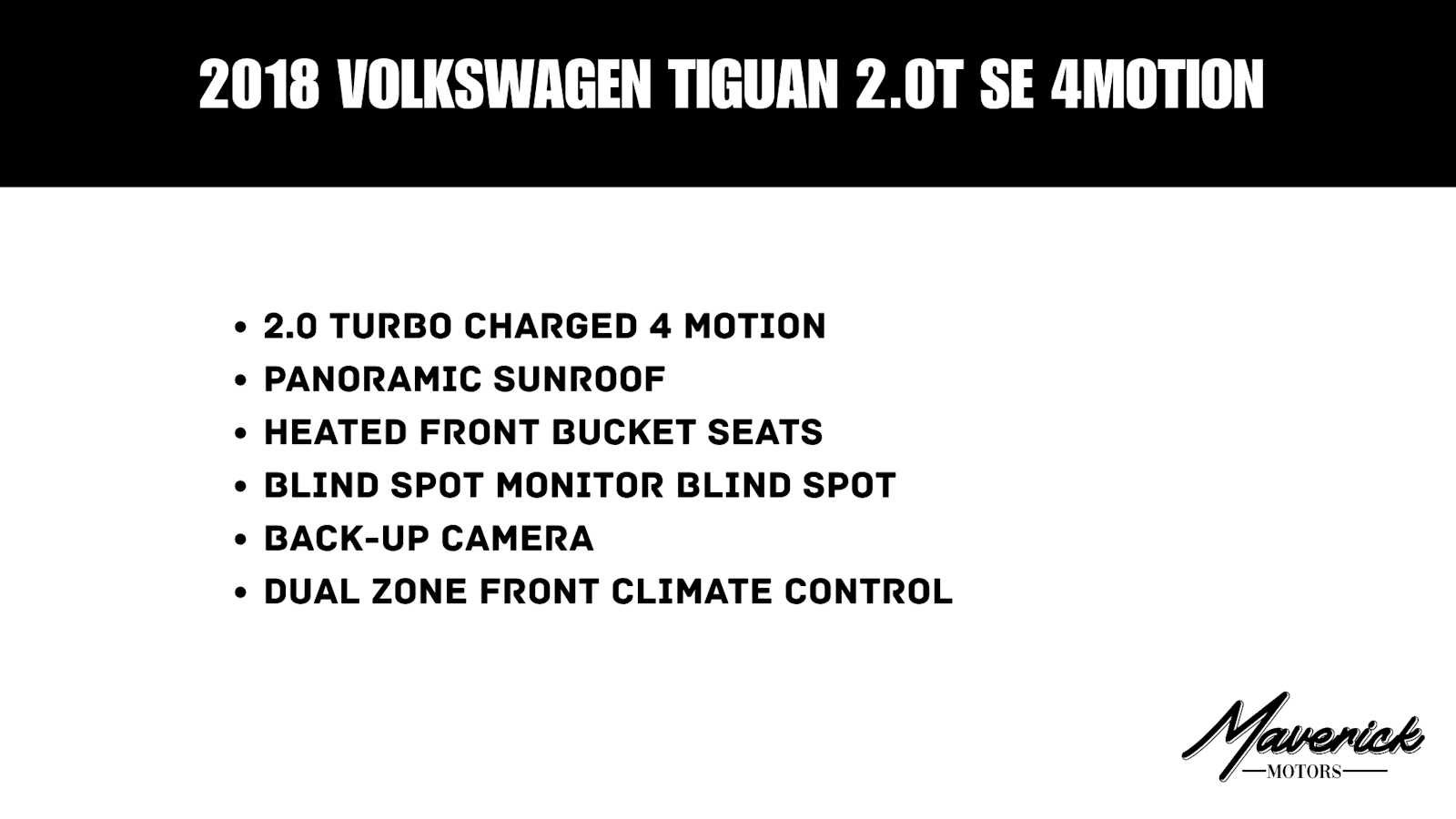 Used 2018 Volkswagen Tiguan SE image 2